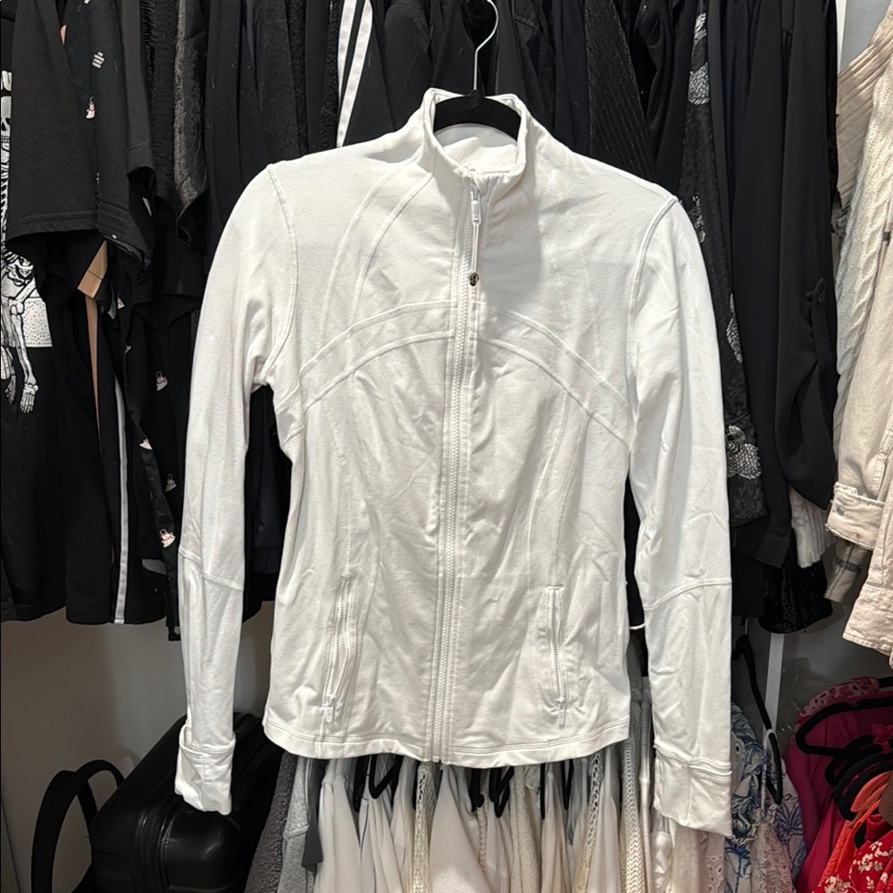 Lululemon white define jacket